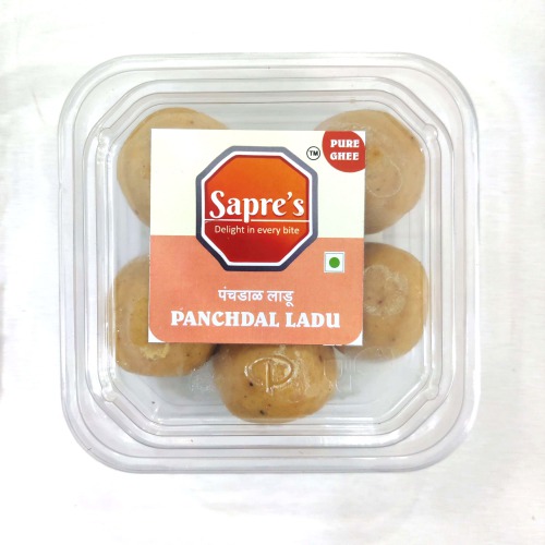 Pure Ghee Panchdal Ladu / शुद्ध तूपातले पंचडाळ लाडू (200 g)